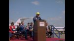 Shuttle: STS-31 - Crew return to Ellington field and ceremonies