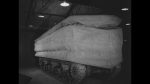 Sherman medium M-4 tank with canvas float