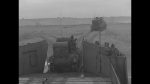 UK: NPC-1545 - Joint Army & Navy amphibious manoeuvres Slapton Sands, Devon, England