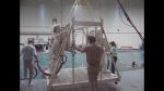 Shuttle: STS-31 - Hubble space telescope contingency training in the WETF with astronauts McCandless and K. Sullivan