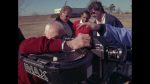 Shuttle: STS-31 - IMAX camera training with astronauts Shriver, Bolden, Hawley, McCandless, and K. Sullivan