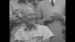 Univ Newsreel: 1952 - Marshall Byrnes / Fire NJ / Housing Tokyo / Ike denies political ambitions / Chelsea Arts Ball / Skiing Idaho